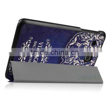 High Quality Hard PU Leather Material Multi Pattern Case Stand Tablet Case for Samsung Tab E 8.0 photo-6