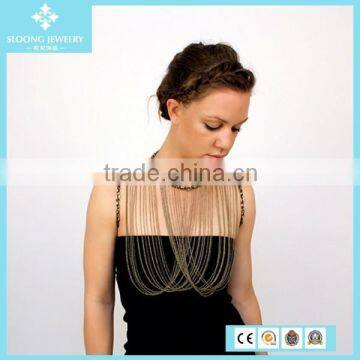 Wholesale Fashion Shoulder Body Necklace Chain Jewelry For Women In China