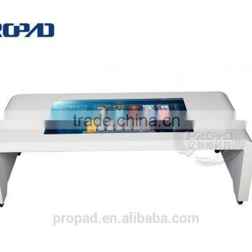 42''55" fashionable interactive touch table with mini pc for gaming