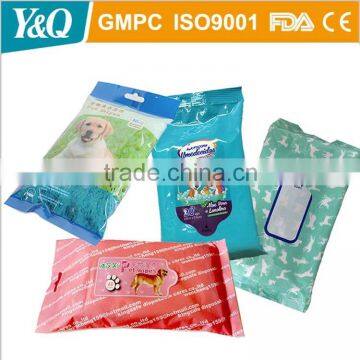 pet deodorant wet wipes and pet wet wipe manufacturer from china