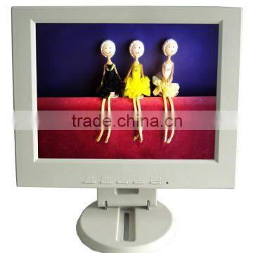 Black White Color Vga Hdmi Usb av tv Input 10inch Square Lcd tv photo-4