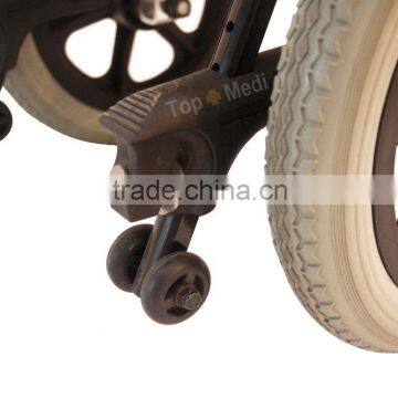 Aluminum Frame Reclining Paralysis Cerebral Wheelchair With Safety Belt photo-4