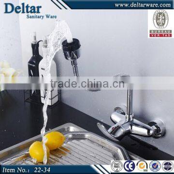 china supplier manufacture pull out kitchen sink mixer, single lever kitchen sink mixer, family use kitchen sink mixer