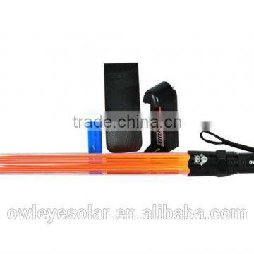 muti-function police baton /LED leading police baton/led strobe baton police