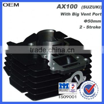 Suzuki AX100 cylinder blocks in motorcycle parts