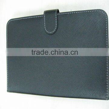 2015 saywin pu leather tablet keyboard case with French and Englisg letter and folding stand