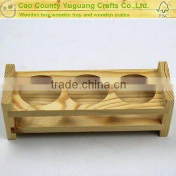 Pine wood shot glass stand ,wooden bottle stand,wooden stand