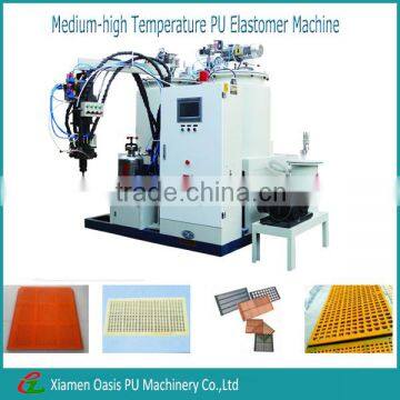 polyurethane elastomer casting pu roller making machine