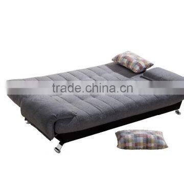 Modern Design cheap gray fabric sofa cub bed functional folding sofa bed