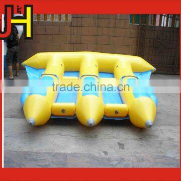 High Quality Funny 6 person Inflatable Banana Boat For Sale