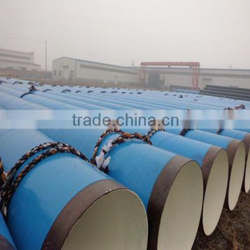 spiral steel pipe AWWAC210 3PE/2PE/PE carbon drinking steel tube