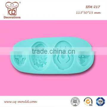 Silicone fondant maker mold new product