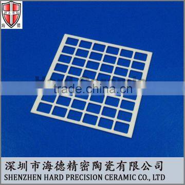 Laser cutting processing of alumina ceramic substrate