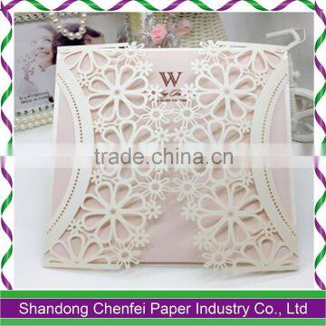 New Design Creative Printable Laser Cut Wedding Invitation Metal Card photo-6