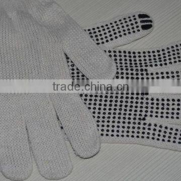 cheap work PVC dotted gloves with cheap price work gloves industry protecty gloves