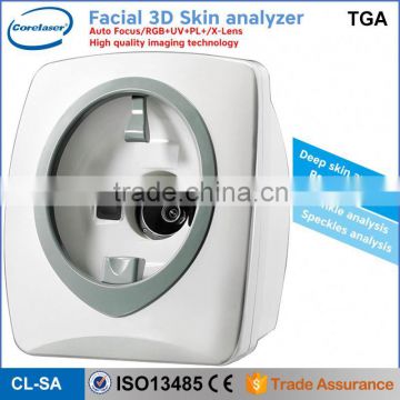 home and travel use skin moisture analyzer portable facial skin analyzer