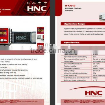 High blood pressure treatment laser apparatus