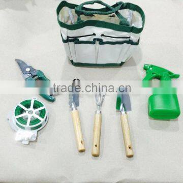 High Selling Quality 7 Pcs Garden Hand Tool Bag