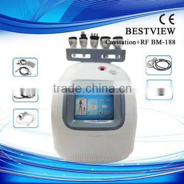 Best View Vacuum Cavitation Rf Skin Lifting Body Slimming Machine For Weight Loss Fat Reduction