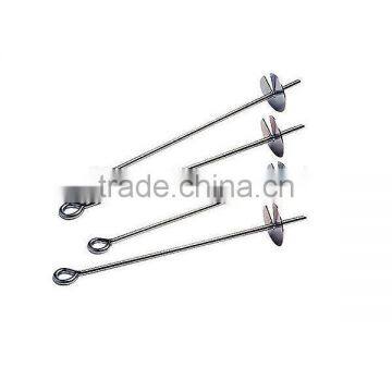 Made in Qingdao Hetian Hot Dipped Galvanized Steel Ground Anchor