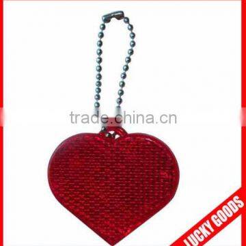 reflective ive personalized heart shaped custom soft pvc keychains