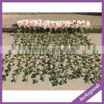 Luxury 2m Handmade Coral and White Hanging Decorative Flower Arranging