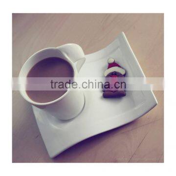 2016 Europe Ceramic Coffee Cup With Saucers