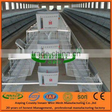 3 Tier Electro Galvanized Layer Chicken Cage per set can Feed 96 Chickens