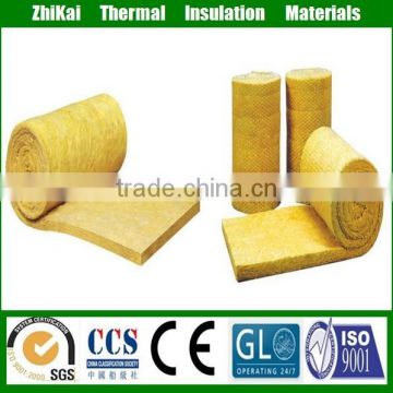 60kg/m3 High temperature Rock wool heat insulation blanket for industrial furnaces