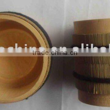 Natural big bamboo tube with sleeve