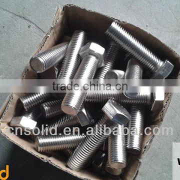 stainless steel carriage bolt with flange nuts