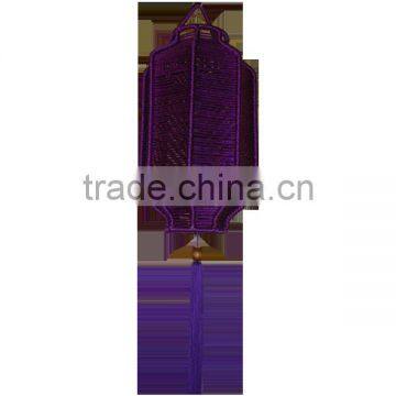 Silk lantern, purple colored 100% made in Vietnam