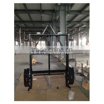 4x8 Black Folding Trailer /utility Trailer photo-4