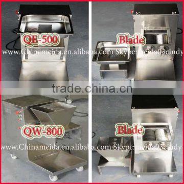 250-1500kg/h Home/Restaurant/Industrial Use Automatic Stainless Steel fresh meat cutter Meat Cutter For Slice,Strip, Diced Shape