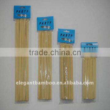 natural bamboo sticks for food