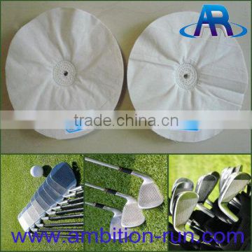 Cotton circles knife polishing wheel