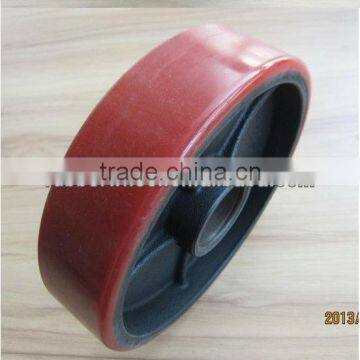 180x50 Solid Rubber Wheel for Hand Pallet Truck photo-3