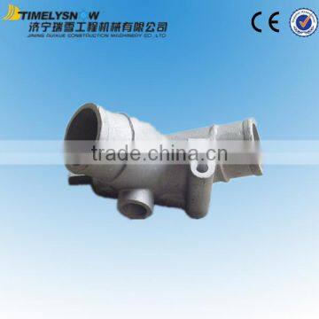 heavy truck parts water pump connector 612600060260,howo shacman truck parts water pump connection joint