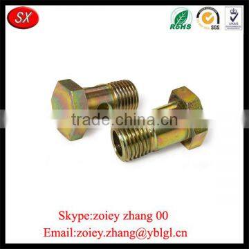 Hardware Custom Supplier External Carbon Steel Hollow Screw With High Strength