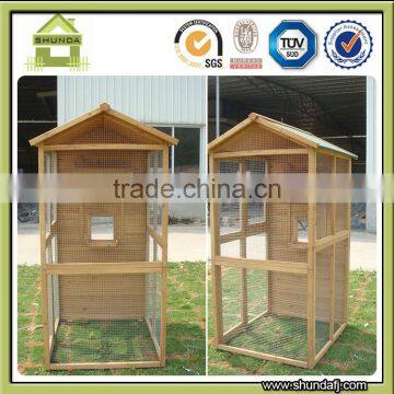 SDB01 Outdoor handmade wooden decorative bird cages wholesale