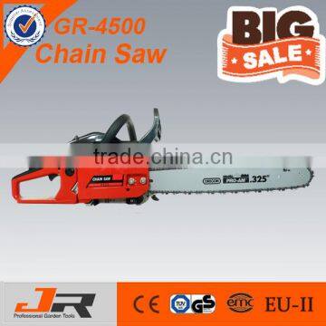 powerful portable garden tools GR-4500 gasoline chainsaw