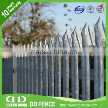 DD High security palisade fence