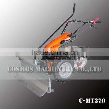 Agriculture Machine Two Wheel Tractor Equipped With Different Implements. photo-3