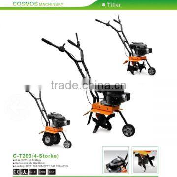 C-T203 High Stable Quality 160FA 4Stroke Gasoline Hand Garden Tiller