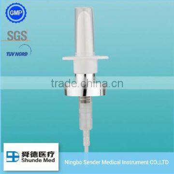 Transparent Plastic Medical Spray Bottle With Nasal Sprayer photo-6