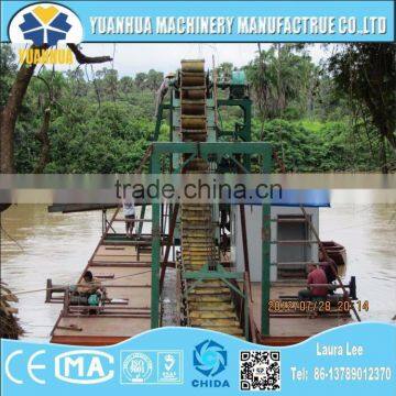 Bucket Chain Wheel Dredger and Dredger Ship for Gold Mining photo-2