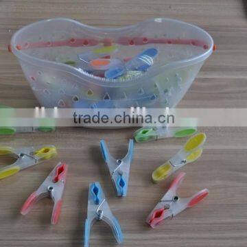 Clothes Pegs With Basket photo-3