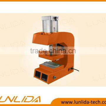 High pressure pneumatic rosin heat press with dual heating plates
