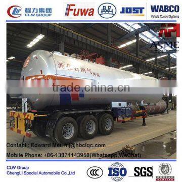 50 Cbm 3 Axles Lpg Tank Trailer photo-3