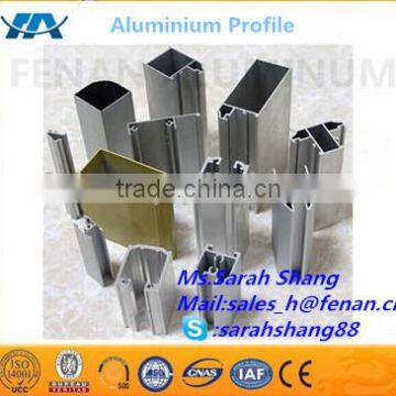 6063 Aluminum Window Frames Profile Window Glass Frame Section Anodized Aluminum Profile photo-2